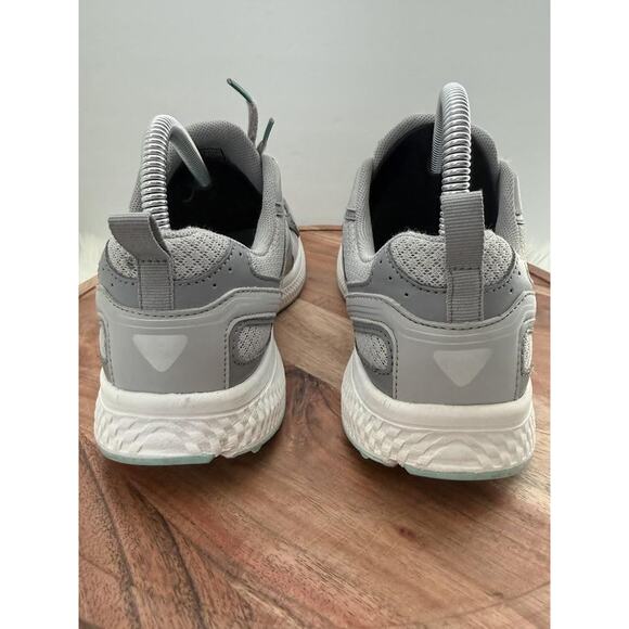 Skechers GoRun Consistent Shoes Womens Size 9.5 Gray Teal Goga Mat 128075 GYTQ - Picture 8 of 13